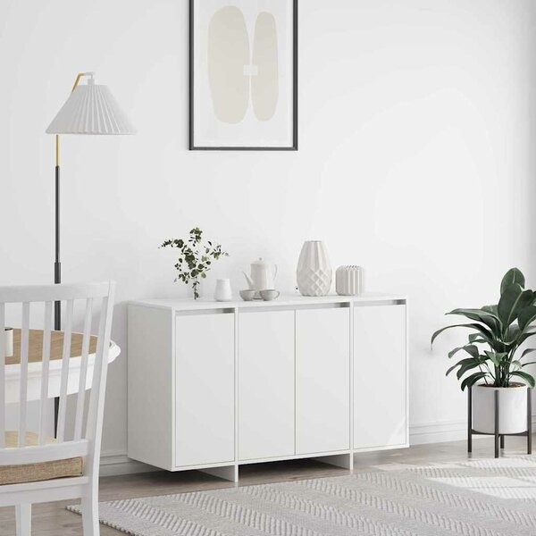 VidaXL Széf Fehér 120 x 41 x 75 cm Faanyag