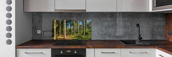 Konyhapanel Panorama erdő