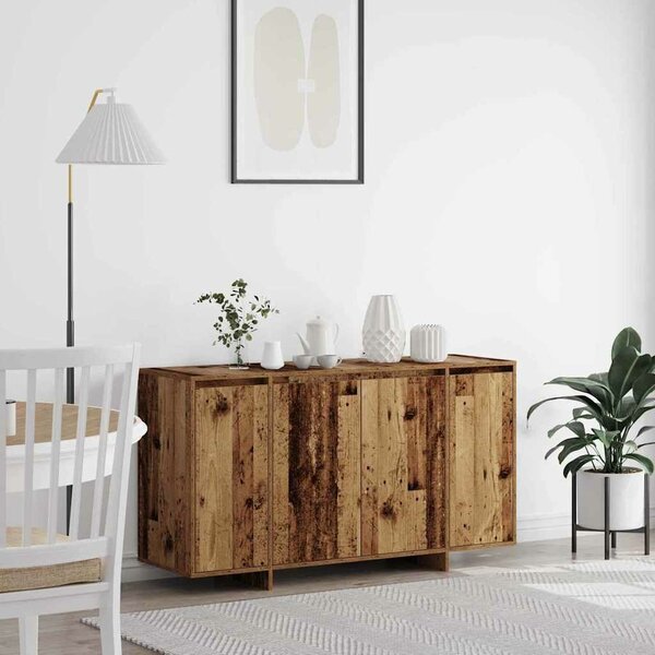 VidaXL Széf Régi fa 135 x 41 x 69 cm Faanyag