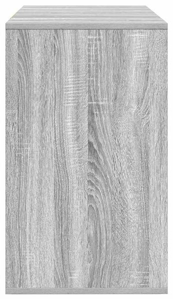 VidaXL Széf fiókkal Szürke sonoma 120 x 41 x 75 cm Faanyag