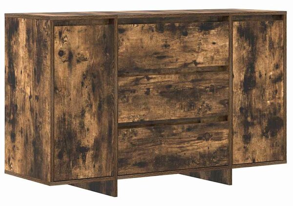 VidaXL Széf fiókkal Füstölt tölgy 120 x 41 x 75 cm Faanyag