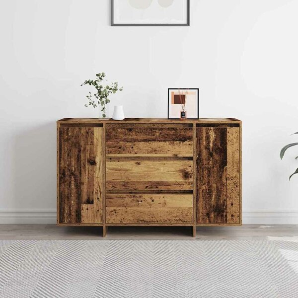 VidaXL Széf Öreg fa 120 x 41 x 75 cm Szerelt Fa
