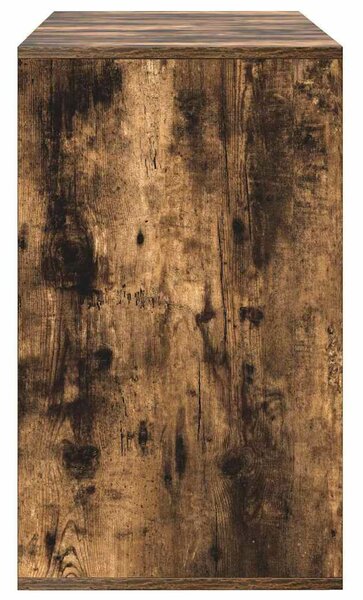 VidaXL Széf fiókkal Füstölt tölgy 120 x 41 x 75 cm Faanyag