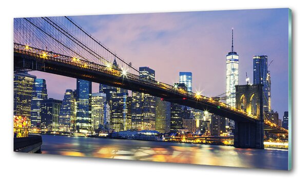 Hátfal panel konyhai Brooklyn híd