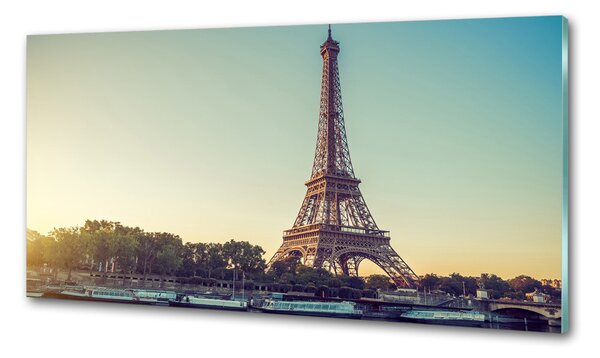 Hátfal panel konyhai Párizsi eiffel-torony