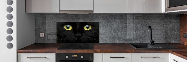 Konyhai fali panel Macskaszem