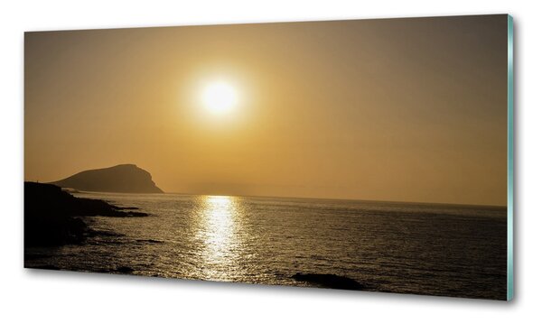 Konyhapanel Sunset tengeren