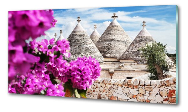 Hátfal panel konyhai Trulli házak