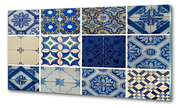 Konyhai falburkoló panel Portugál csempe