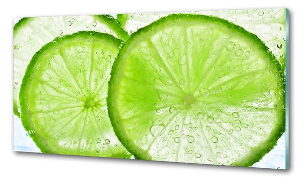 Konyhai dekorpanel Lime víz alatt