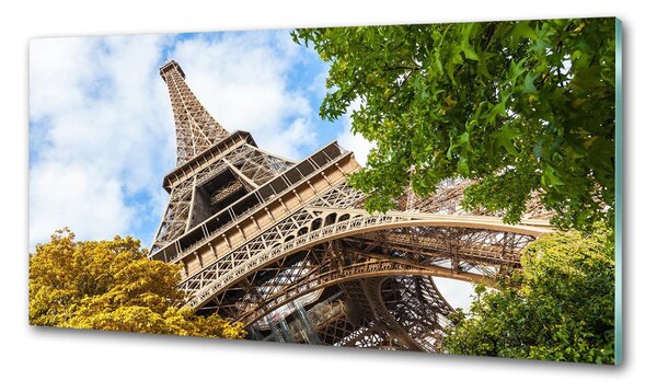 Hátfal panel konyhai Párizsi eiffel-torony
