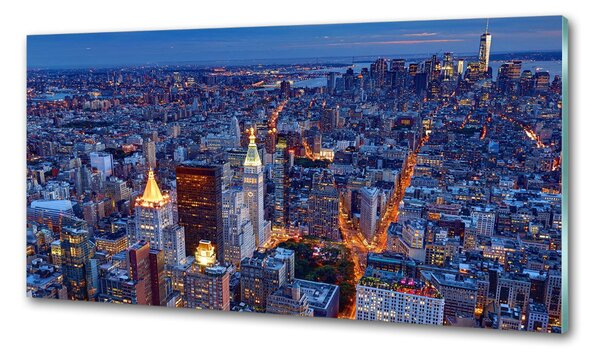 Konyhapanel Manhattan éjjel
