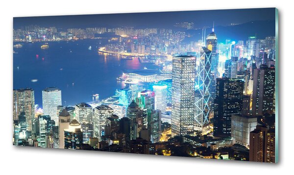 Konyhapanel Hong kong éjjel