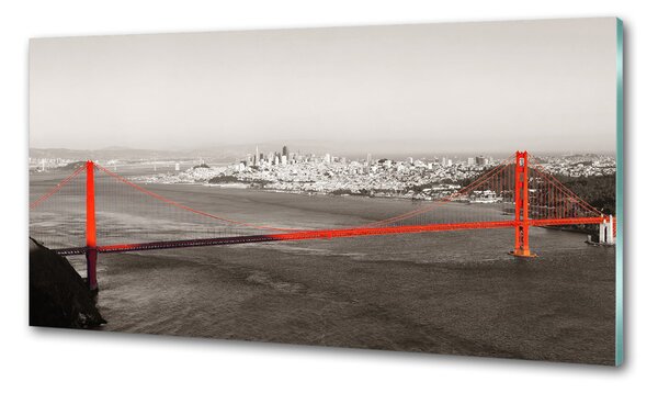 Hátfal panel konyhai Bridge san francisco