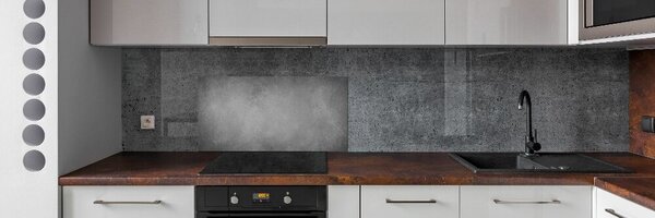 Konyhai falvédő Beton háttér