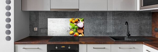 Konyhai dekorpanel Zöldségek