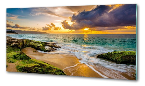 Konyhapanel Sunset tengeren