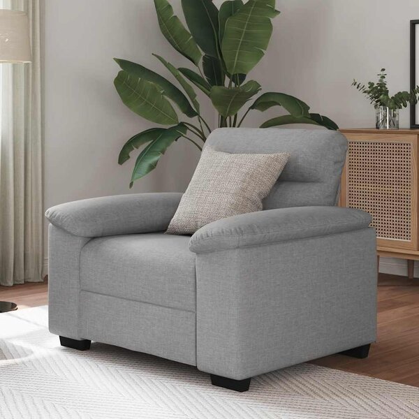 VidaXL felhőszürke szövet kanapé 60 cm