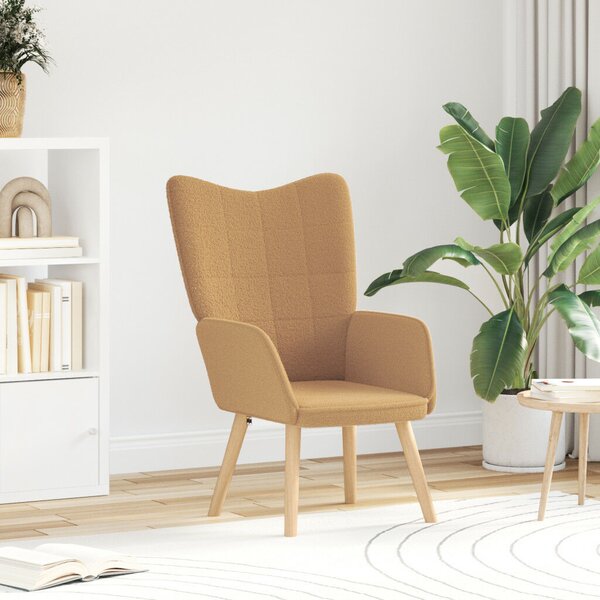 VidaXL Pihenőszék Bézs 62 x 67 x 95.5 cm szövet