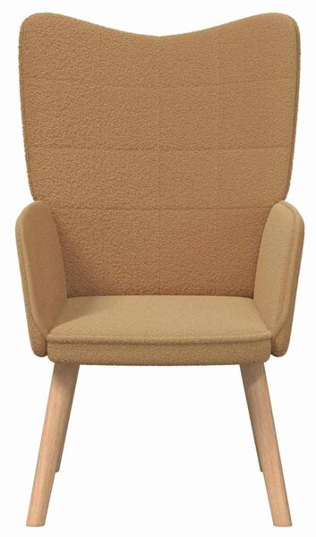 VidaXL Pihenőszék Bézs 62 x 67 x 95.5 cm szövet