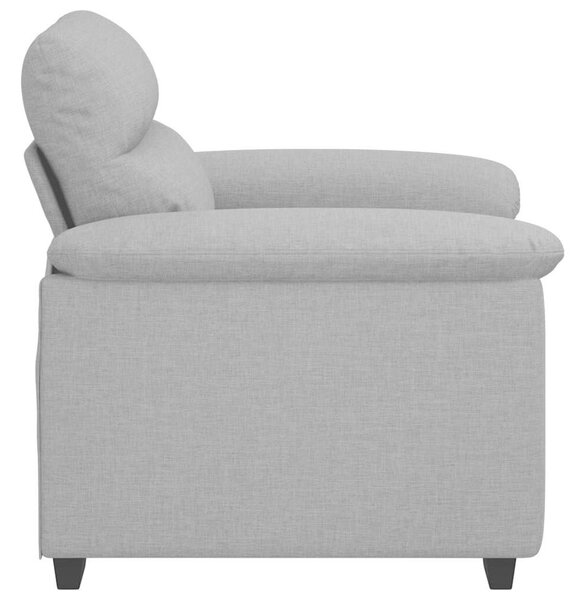 VidaXL felhőszürke szövet kanapé 60 cm