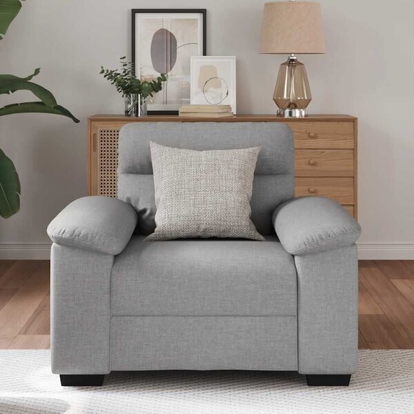 VidaXL felhőszürke szövet kanapé 60 cm