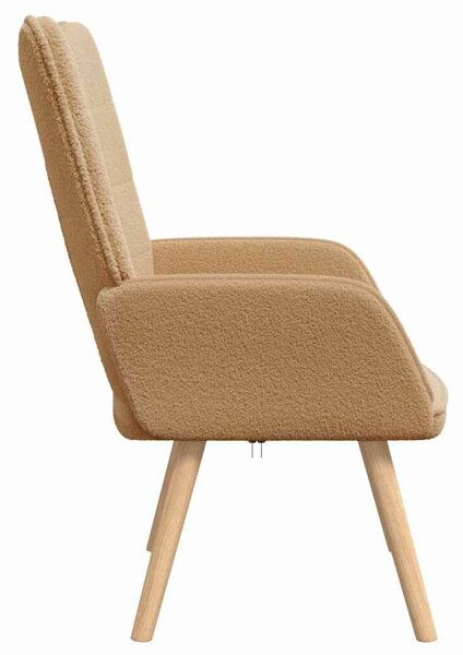 VidaXL Pihenőszék Bézs 62 x 67 x 95.5 cm szövet