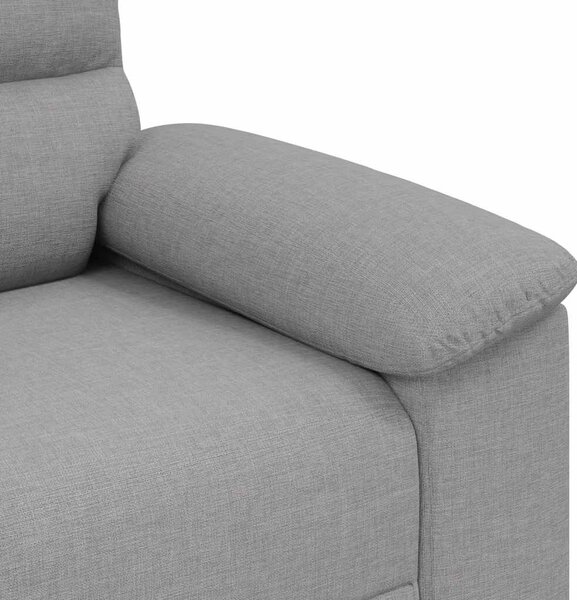 VidaXL felhőszürke szövet kanapé 60 cm