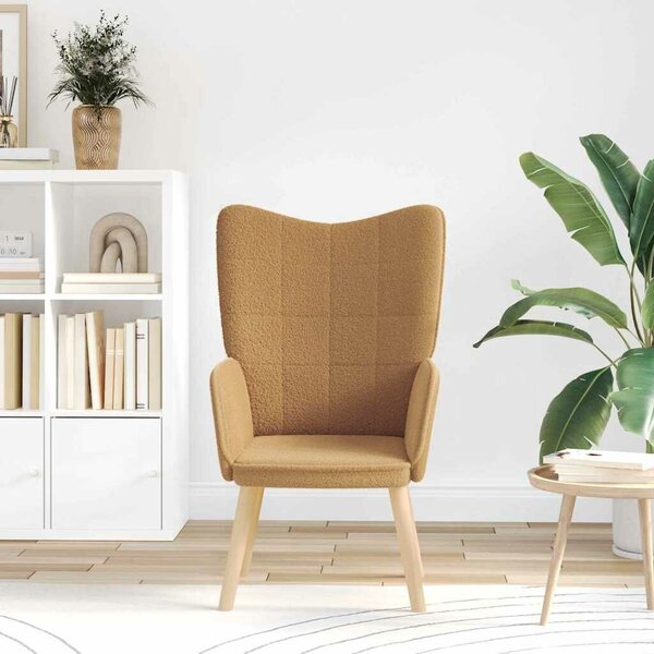 VidaXL Pihenőszék Bézs 62 x 67 x 95.5 cm szövet