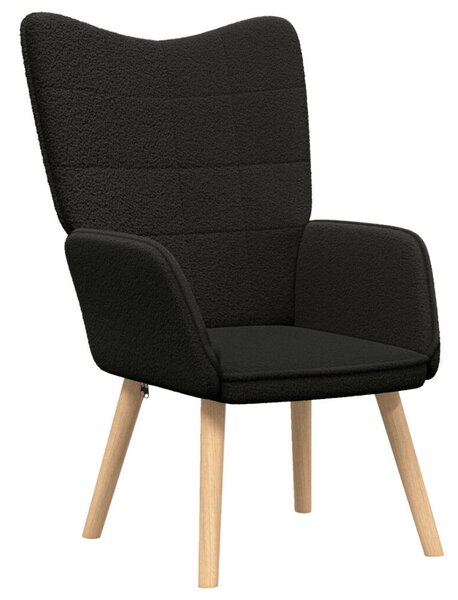 VidaXL Pihenőszék Fekete 62 x 67 x 95.5 cm szövet