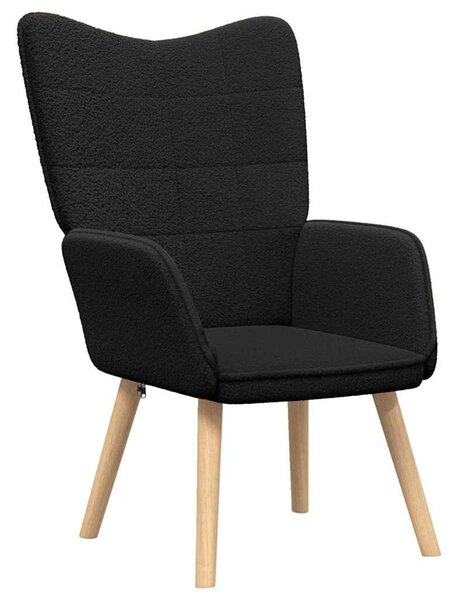 VidaXL Pihenőszék Fekete 62 x 67 x 95.5 cm szövet