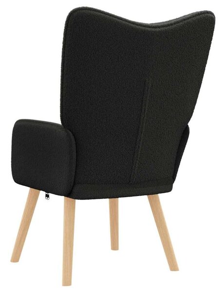 VidaXL Pihenőszék Fekete 62 x 67 x 95.5 cm szövet