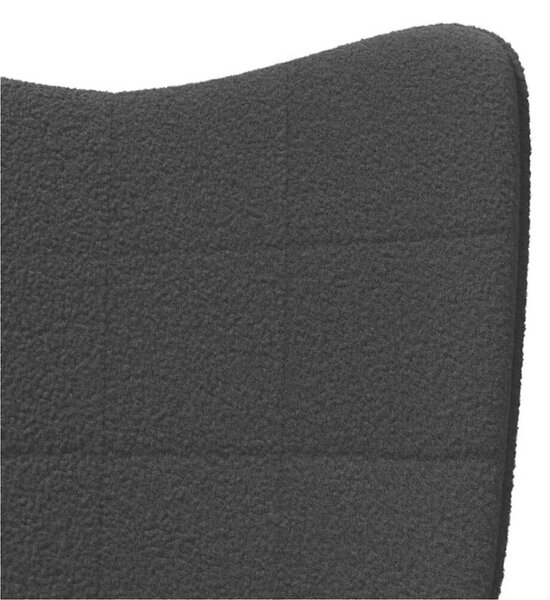 VidaXL Pihenőszék Fekete 62 x 67 x 95.5 cm szövet