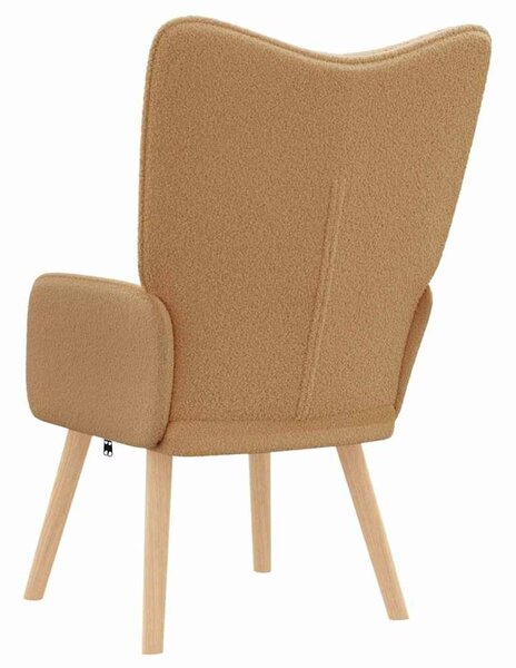 VidaXL Pihenőszék Bézs 62 x 67 x 95.5 cm szövet
