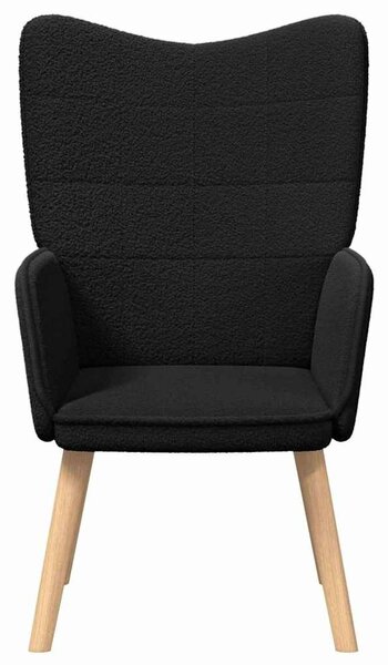 VidaXL Pihenőszék Fekete 62 x 67 x 95.5 cm szövet