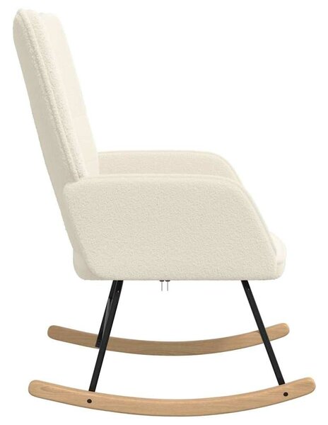 VidaXL Pihenőszék Krém 61 x 78 x 98 cm szövet