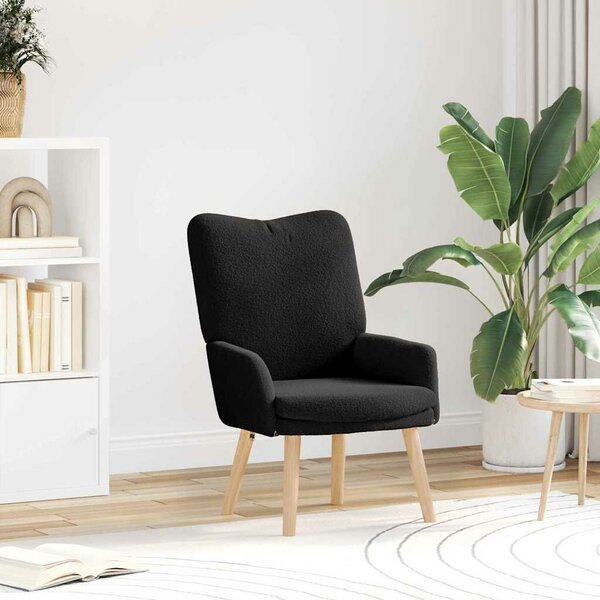 VidaXL Pihenőszék Fekete 63 x 67 x 94 cm szövet