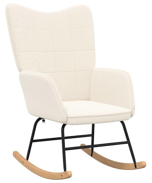 VidaXL Pihenőszék Krém 61 x 78 x 98 cm szövet