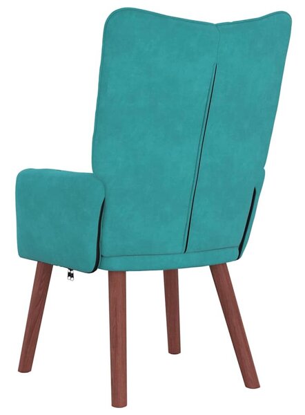 VidaXL karosszék Türkiz 63 x 67 x 94 cm Bársony