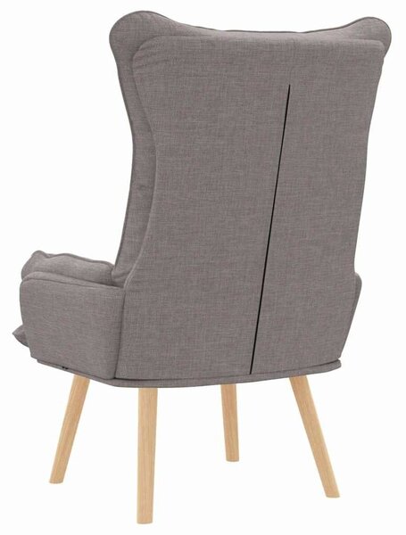 VidaXL karosszék Tópszínű 69 x 74 x 93 cm Szövet és Plywood
