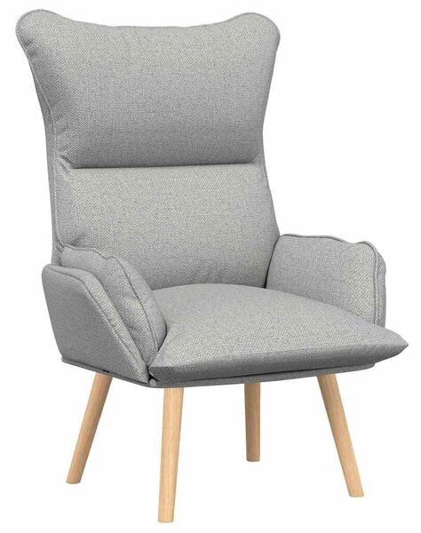 VidaXL karosszék Felhőszürke Szövet és Plywood