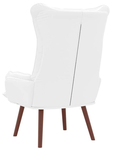 VidaXL karosszék Fehér 69 x 74 x 93 cm Mübőr