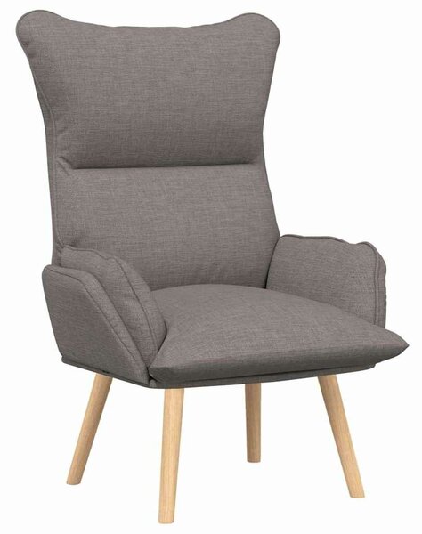 VidaXL karosszék Tópszínű 69 x 74 x 93 cm Szövet és Plywood
