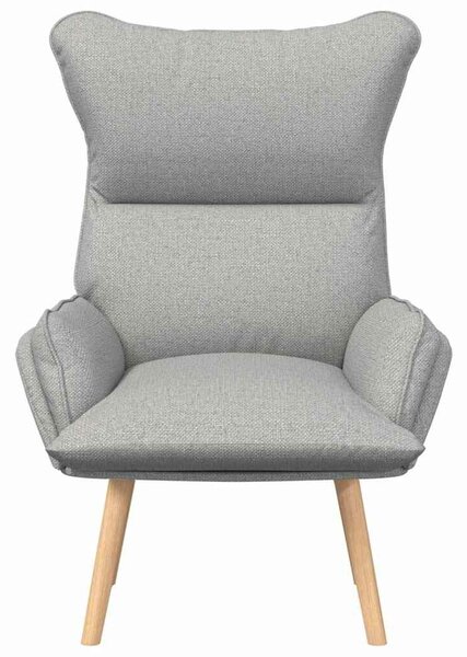 VidaXL karosszék Felhőszürke Szövet és Plywood