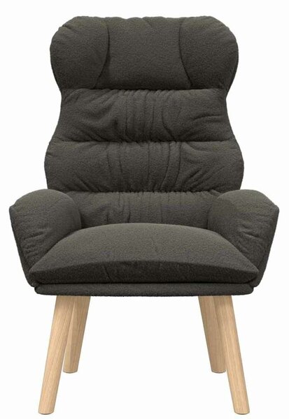 VidaXL karosszék Sötétszürke 69 x 74 x 93 cm Sherpa szövet