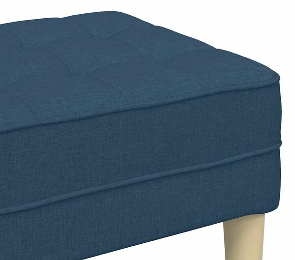 VidaXL pad Kék 113 x 57 x 39 cm szövet