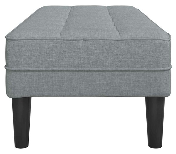 VidaXL Pad Light Grey 113x57x39 cm Szövet