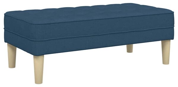VidaXL pad Kék 113 x 57 x 39 cm szövet