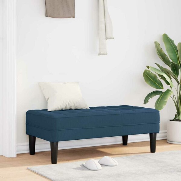 VidaXL pad Kék 113 x 57 x 39 cm szövet
