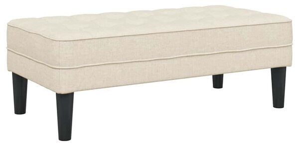 VidaXL pad párnával Vászon 113 x 57 x 39 cm szövet